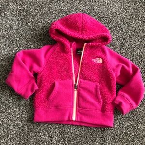 Sherpa North Face Zip up